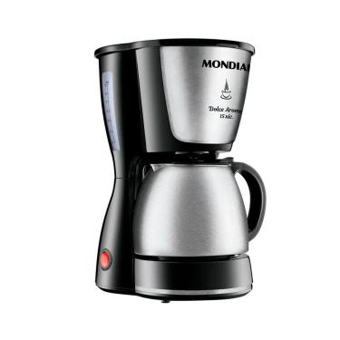 Imagem de Cafeteira Mondial Dolce Arome Inox C-34 preta 110V