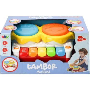 Imagem de Piano tambor musical 2 em 1 bbr, ., UN