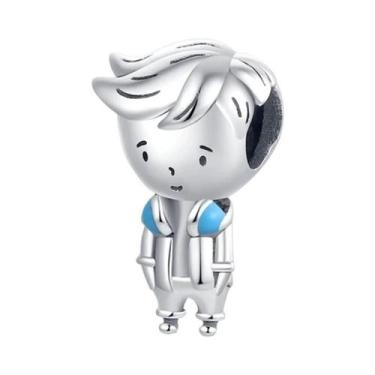 Imagem de Pingentes De Prata Para Casais, Meninos E Meninas, Com Zircônias, Para