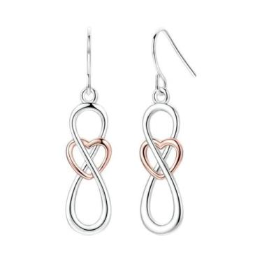 Imagem de Brincos De Argola Em Prata Esterlina 925 Para Mulheres, Joias De Luxo 