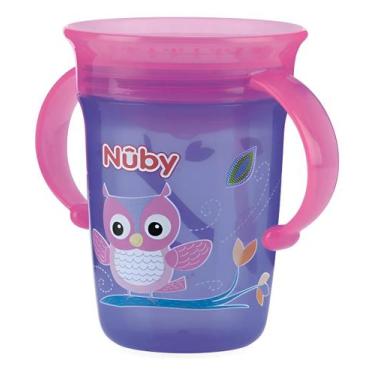 Imagem de Copo Transição Treinamento 360 Com Alça Antivazamento 240ml - Nuby, Ro