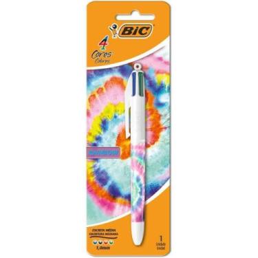 Imagem de Caneta Esferográfica Bic 4 Cores Fun - Bic