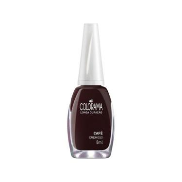 Imagem de Esmalte Colorama Café Cremoso 8ml, Café, 8ml