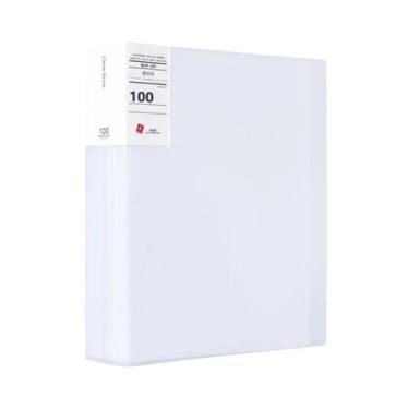 Imagem de Organizador De Documentos A4 Semi Transparente Em PP, Pasta Para Confe