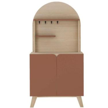 Imagem de Cantinho Do Café Viena Com 2 Portas E Suporte Naturale Terracota - ART