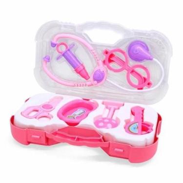 Imagem de Maleta de Brinquedo Mini Kit do Doutor Media com 7 Peças Paki Toys, Ro