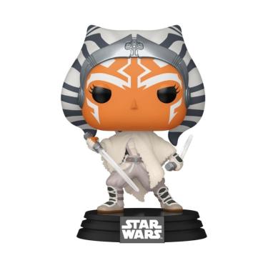 Imagem de Boneco Funko Pop Star Wars Ahsoka Com Sabre De Luz