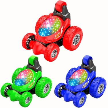 Imagem de Carro com Controle Remoto Mini Crazy 360 graus  com Giros Radicais Frente Ré Direita Esquerda Color DM Toys