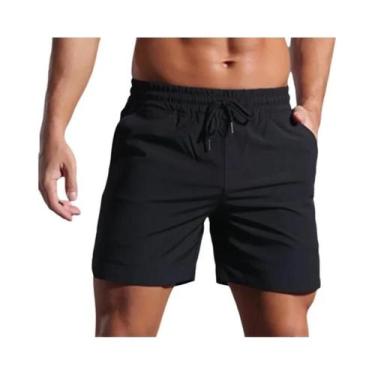 Imagem de Shorts Masculinos De Secagem Rápida E Elásticos Para Corrida, Roupas D