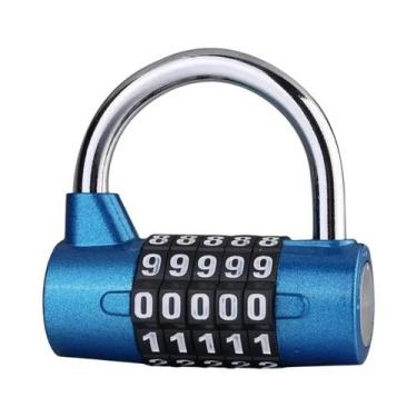 Imagem de Cadeado Digital De Combinação Em Liga De Zinco Para Porta, Moto, Armár