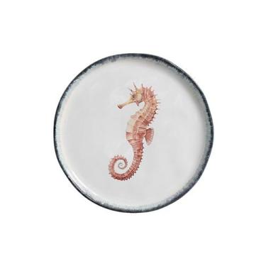 Imagem de Conjunto 6 Prato Sobremesa Cavalo Marinho Atlântica Scalla