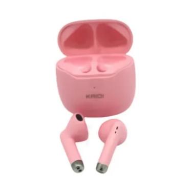 Imagem de Fone Kaidi Tws Bluetooth Tws, Duplo Case Transporte E Carga, Rosa
