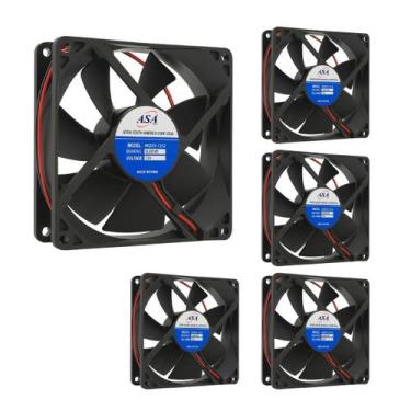 Imagem de Kit 5 Und Cooler Ventilador Asa Fan 9025s-12 12v 92x92x25mm Resfriamen