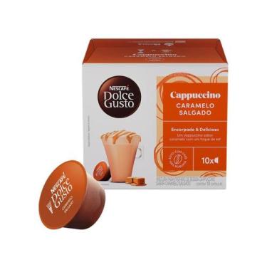 Imagem de Cápsula Nescafé Dolce Gusto Cappuccino Caramelo Salgado 10 Cápsulas, 1