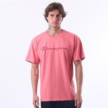 Imagem de CAMISETA CHAMPION ATHLETIC SCRIPT PUFF LOGO INK-Masculino