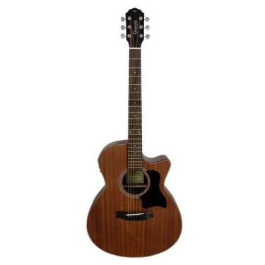 Imagem de Violão Eletroacústico Giannini Performance Plus GGC Plus CEQ Aço, Waln