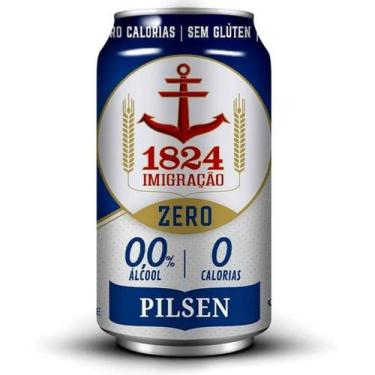 Imagem de Cerveja Imigração 1824 pilsen Sem Álcool e sem Glúten 350mL