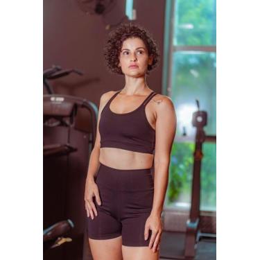 Imagem de Short Slim Fit Be Strong - DGO Fitness Wear, Preto, 46