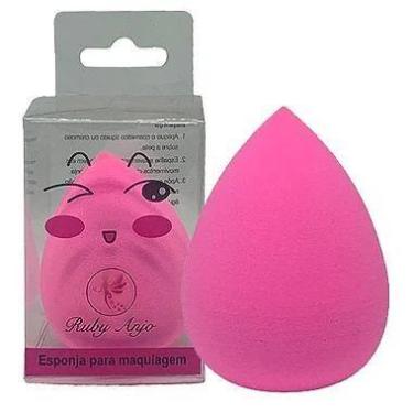 Imagem de Esponja para maquiagem Ideal para base FASHION Formato COXINHA, Rosa, 