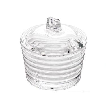 Imagem de Açucareiro Colmeia De Cristal 10x10cm Lyor