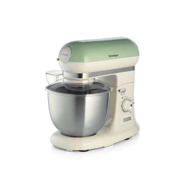 Imagem de Batedeira Planetária Ariete 1588 Vintage 5,5L 1200W Verde 7 Velocidades 110V
