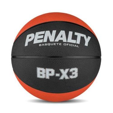 Imagem de Bola Basquete Penalty BP-X3, Laranja, Preto, ST