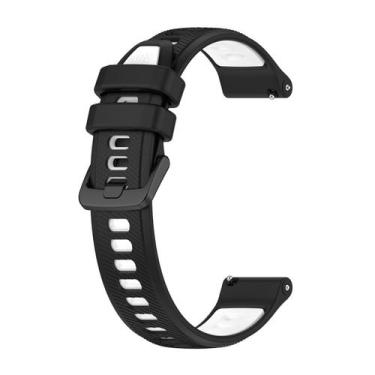 Imagem de Pulseira 18mm Sport-R compativel com Garmin Venu 4 41mm cor:Preta com 