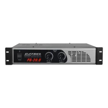 Imagem de Amplificador De Potência Datrel Pa20.0 2000W Rms Bivolt 4Oh