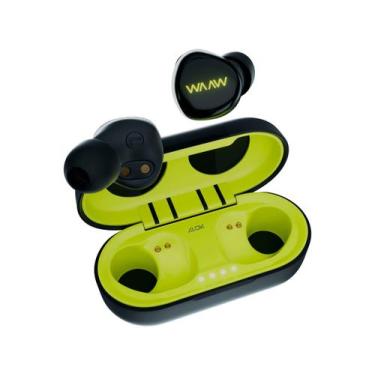 Imagem de Fone de ouvido waaw by alok mob 100eb   waaw - WAAW - BY ALOK, Preto e