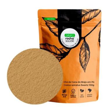 Imagem de Chá de Cana do Brejo em Pó Costus spicatus Swartz 100g - Grupo Rocha S