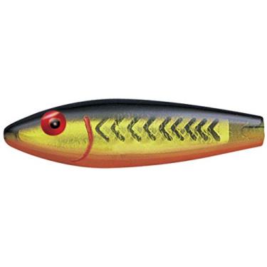 Imagem de Mirrolure 52MR-750 Classic Sink Twitch Preto Bk/Org/Prata 9,5 cm 14 g