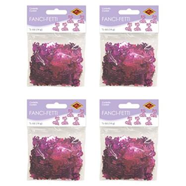 Imagem de Beistle S57802AZ4 It's a Girl Fanci-Fetti 60mls, Pink