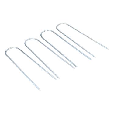 Imagem de Grampo para terra, grampos para paisagem de aço inoxidável fixadores para jardim prendendo materiais para jardim