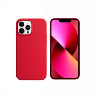Imagem de Capinha Slim Case Colorida Compatível Com IPhone 13 PRO Vermelha,Preta, Laranja, Amarela, Azul, Rosa, Pink, Branca, Lilás, Marrom, Verde, Roxo Com 3 Camadas De Proteção PREMIUM ONYK (VERMELHA)
