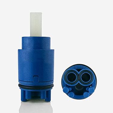 Imagem de Cartucho de torneira misturadora de substituição de cartucho de disco de cerâmica, torneira interna quente e fria, válvula de pia de banheiro para torneira de cozinha de banheiro