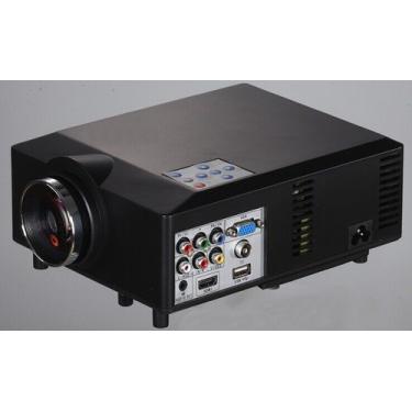 Imagem de Projetor de LED HD da Gowe 800 x 600 Home Theater Projetor 3D Cabo HDMI