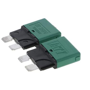 Imagem de Conjunto de fusíveis Homyl 2 peças para caminhões automotivos sortidos com mini lâmina, kit de disjuntor de circuito 5A-30A