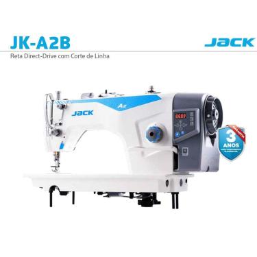 Imagem de Reta Corte Linha Controle Velocidade Jack A2-com Corte+ kit costura jack