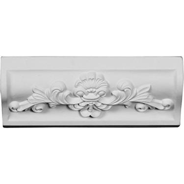 Imagem de Ekena Millwork MDB04X04AS Ashford Acoplamento de moldagem, 10 cm A x 11 cm P x 29 cm C, branco