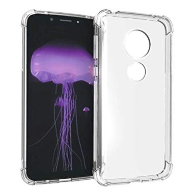 Imagem de Cell Case casg7plus - Capa Anti Shock Motorola Moto G7 Plus 6.2" 2019, Capa Anti-Impacto, Transparente