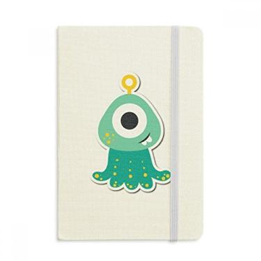 Imagem de Caderno de Monstro do Universo e Alien Cyclops Oficial de Tecido Rígido Diário Clássico