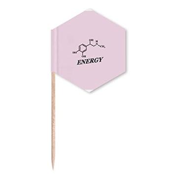 Imagem de Estrutura de força energética, bandeiras de palito, palitos de cupcake, festas comemorativas