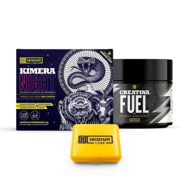 Imagem de Kit Creatina Fuel 150g + Kimera Night + Porta Cáps-Unissex