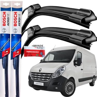 Imagem de Palheta Limpador Parabrisa Bosch Aerofit Par de Palheta Limpadora Dianteiro Original Master 2013 á→2024