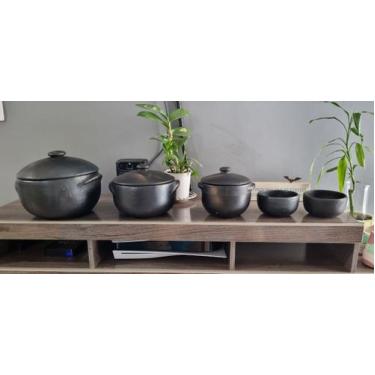 Imagem de Jogo de Panelas de Barro 5 Peças - ME Soluções