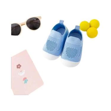 Imagem de Sapatos de Bebê Primavera/Verão - Malha Respirável - 0-3T, 12.5, A14, 