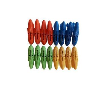 Imagem de Prendedor pregador de roupas alimentos 16 pçs - abbmix