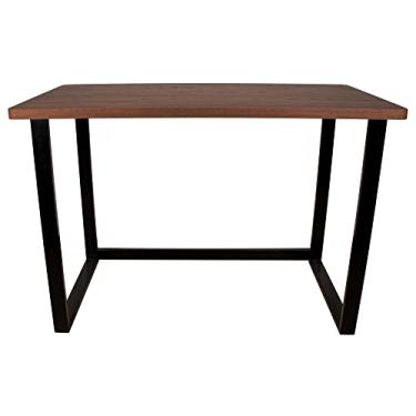 Imagem de HAYONIK, Mesa Para Escritório Office Industrial, Carvalho Munique, 110X60cm, MDF, Borda Dupla de 27mm, Peso Suportado 150Kg - MHO 1100