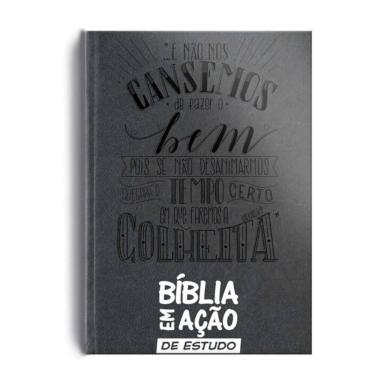Imagem de Biblia Em Acao De Estudo - Versao Mensagem - Cinza