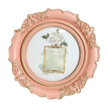 Imagem de Generic Moldura de mesa para decoração criativa, artesanato em resina, multifuncional, decoração rústica de parede, porta-retratos para sala de estar e quarto, Rosa